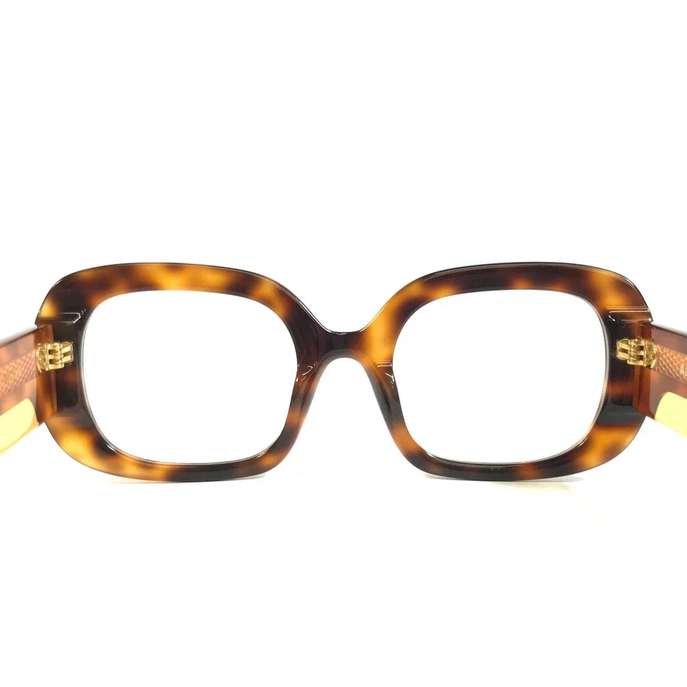 Alfred Kerbs Eyeglasses Frames MARTINA HV Havana Tortoise Clear Yellow 53-23-140